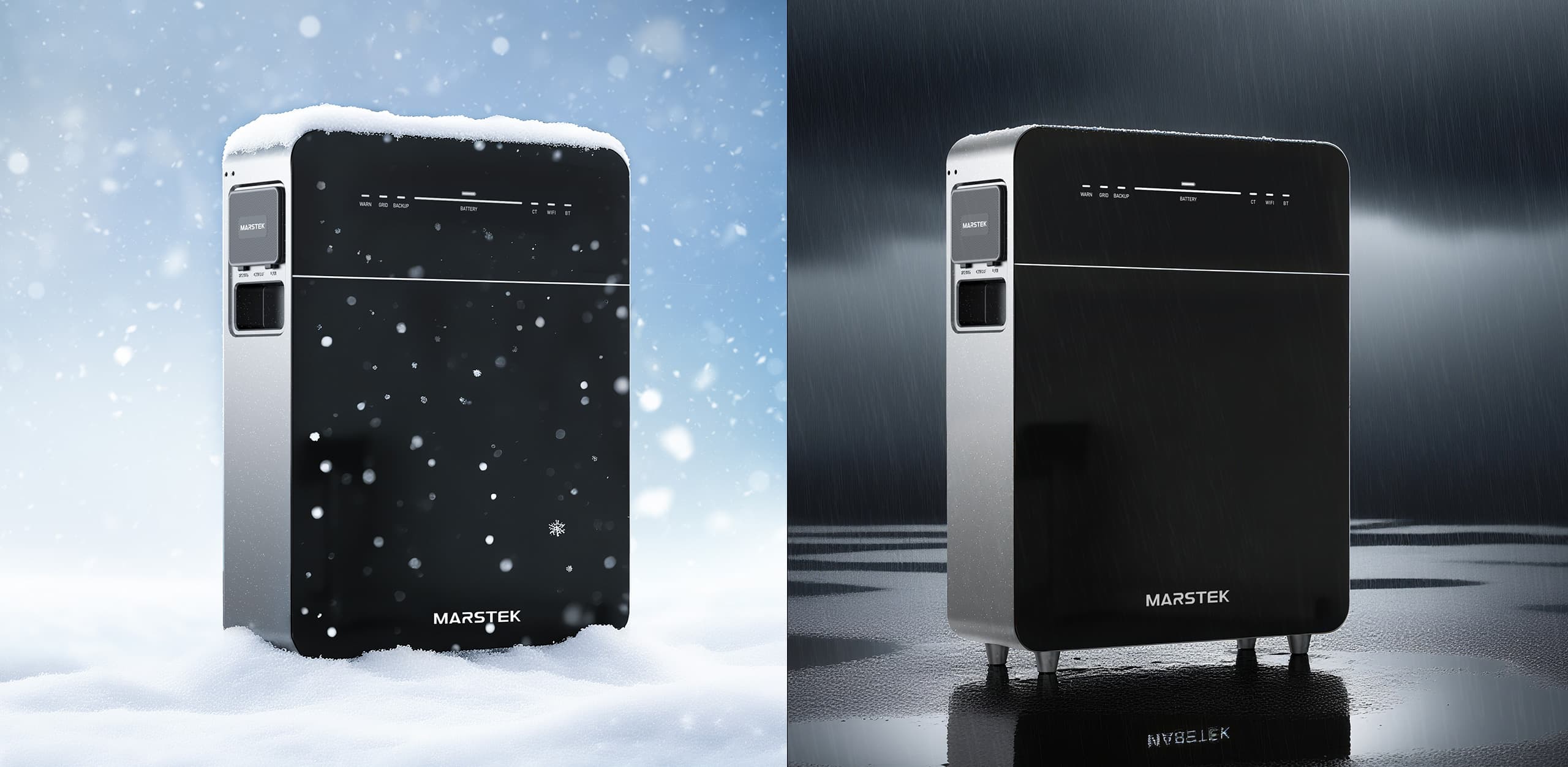 MARSTEK Venus E 3.0 w śniegu i deszczu